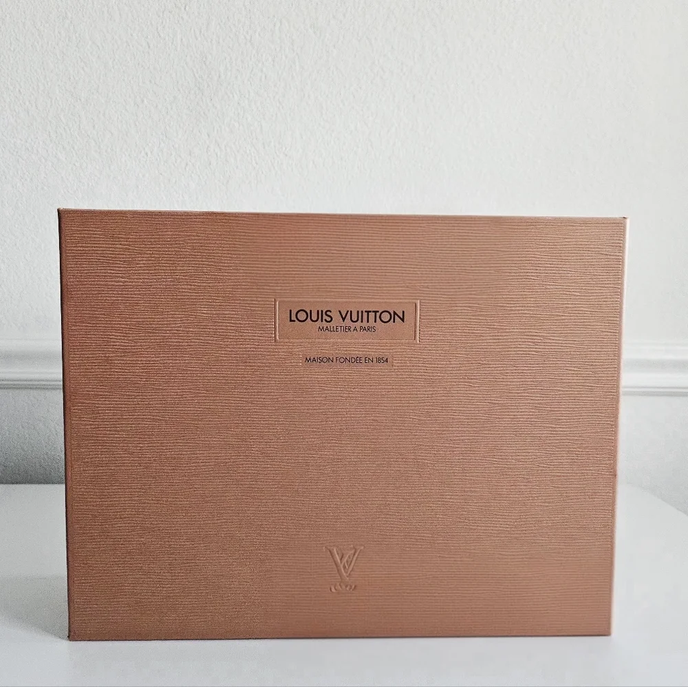 Louis Vuitton Imperial Saffron Brown Epi Storage Box